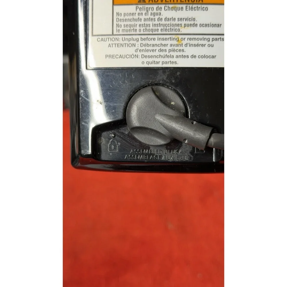 KitchenAid 9-Speed Hand Mixer Black KHM926 Tested Working‎